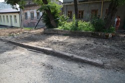 В Одессе на Молдаванке ремонтируют улицу Бабеля (ФОТО)