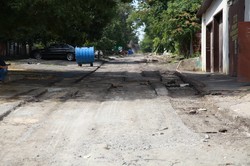 В Одессе на Молдаванке ремонтируют улицу Бабеля (ФОТО)