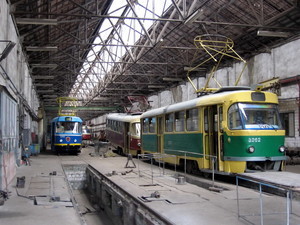 В Одессе снова работают два трамвайных депо (ФОТО)