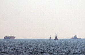 В Одесском порту углубляют морское дно (ФОТО)