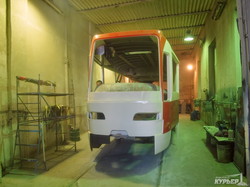 Новый одесский трамвай: уже в процессе сборки (ФОТО)