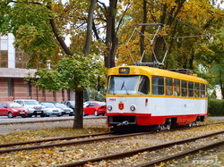 На улицы Одессы вышли первые "старые-новые" трамваи из Риги (ФОТО)