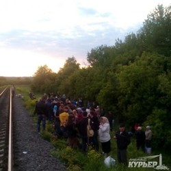 Пассажирский дизель-поезд сгорел в Винницкой области (ФОТО)