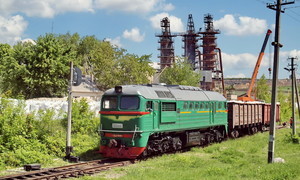 На украинских железных дорогах не хватает грузовых вагонов