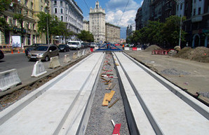 В Харькове осваивают новые технологии бесшумных трамвайных путей (ФОТО)
