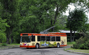 В Кривом Роге запустили троллейбус с автономным ходом на дизель-генераторе (ФОТО)