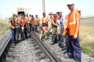 Одесские железнодорожники оздоровили свыше 140 км пути