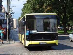 Во Львове завершилась поставка 10 автобусов "Электрон"
