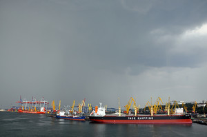 Одесский порт показывает положительную динамику перевалки грузов