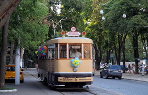 По Одессе проедет "трамвай счастья"