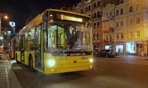 Тендер на поставку 100 троллейбусов в Киев состоялся лишь частично