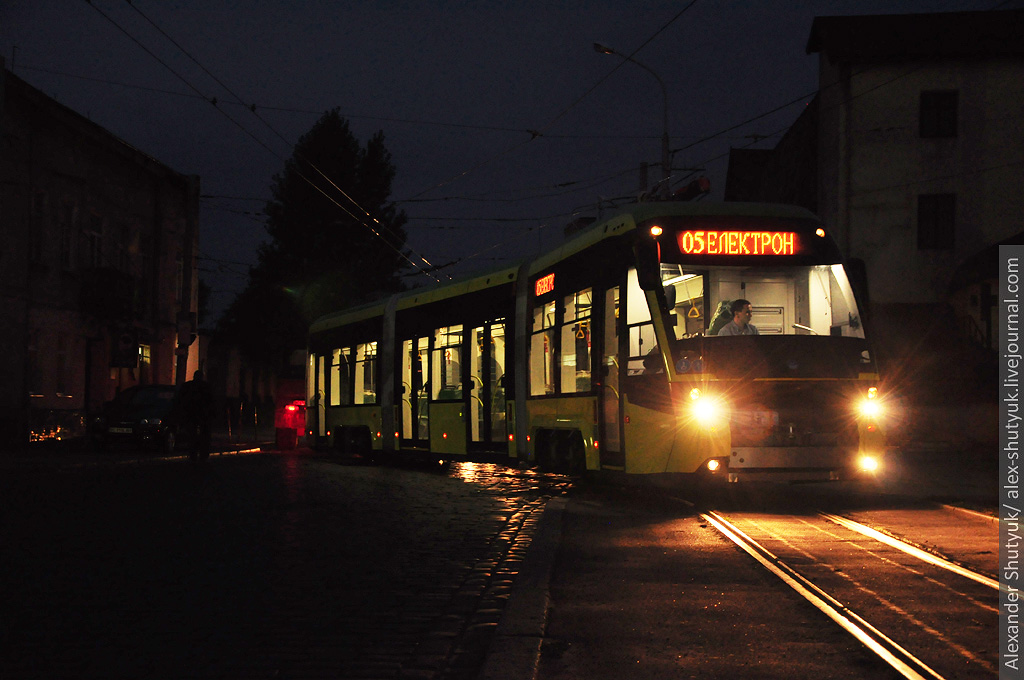 львовский трамвай электрон