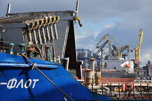 Одесский порт, несмотря на падение грузооборота, увеличивает перевалку контейнеров