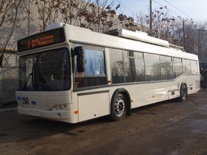 В Кропивницкий поступили первые троллейбусы "Днипро"