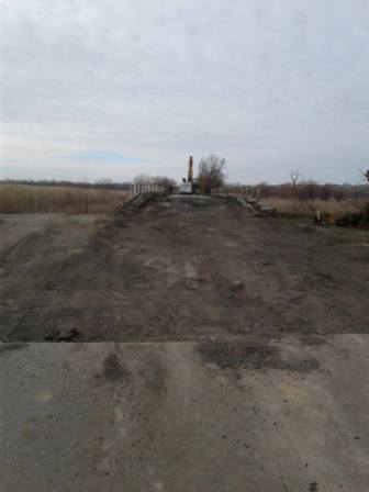 Ремонтные работы аварийного моста через реку возле с. Паланка на трассе "Одесса-Рени" уже началис