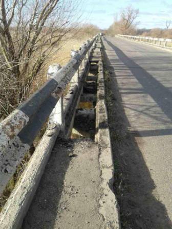 Ремонтные работы аварийного моста через реку возле с. Паланка на трассе "Одесса-Рени" уже началис