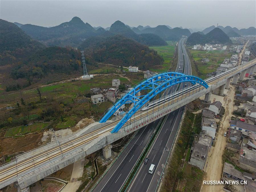 В Китае откроется самая длинная высокоскоростная железная дорога