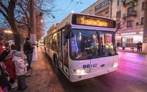 В Кропивницком вышли на маршруты новые троллейбусы (ФОТО)
