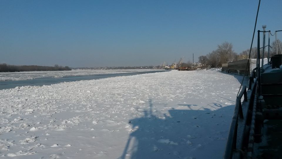 На Дунае объявлено начало ледовой кампании