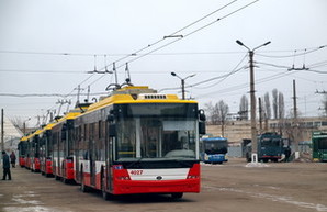 Еще пять новых троллейбусов выходят на маршруты Одессы (ФОТО)