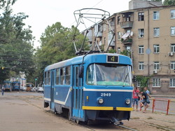 Одесский трамвай: маршрут №4