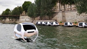 Летом в Париже пустят речные такси на воздушной подушке