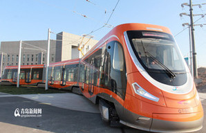 В китайской провинции Шаньдун открылось движение по первой трамвайной линии города Циндао