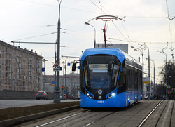 В Москве запустили первые трамваи из контракта на миллиард долларов за 300 вагонов (ФОТО)