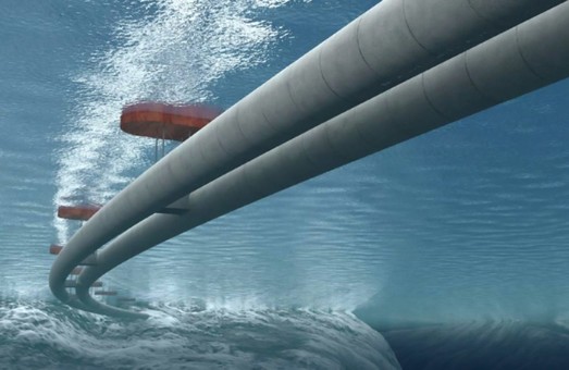 В Норвегии построят первый в мире плавучий подводный тоннель за 25 миллиардов долларов