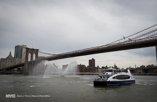К лету в Нью-Йорке запустят шесть новых линий городских паромов