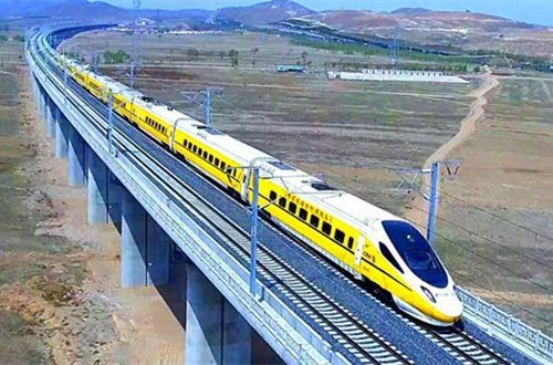 В Китае построили первую высокоскоростную железную дорогу во Внутреннюю Монголию