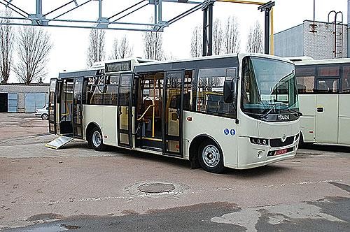 В Сумы поставят два автобуса "Атаман"