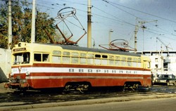 Фото дня: трамвайные задворки одесского "Привоза" на закате СССР