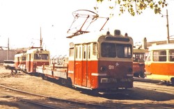 Фото дня: трамвайные задворки одесского "Привоза" на закате СССР