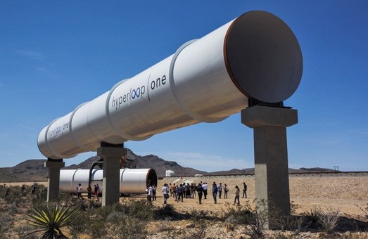 Высокоскоростной поезд Hyperloop будет курсировать в Европе по девяти направлениям