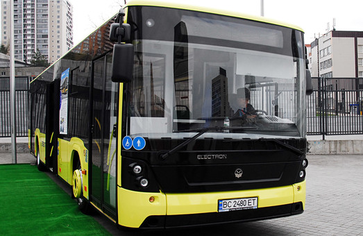 Во Львове завершились поставки партии из 55 автобусов "Электрон"