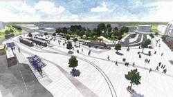 Как во Львове будут реконструировать Дворцовую площадь у вокзала (ФОТО)
