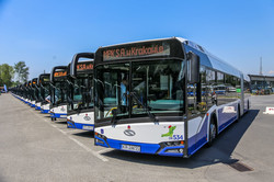В Краков поставили 77 новых автобусов Solaris Urbino 18 (ФОТО)