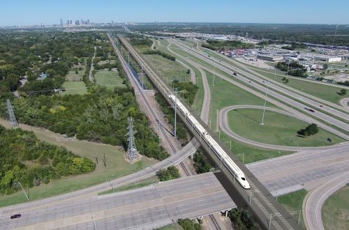 В американском Техасе хотят строить скоростную железную дорогу между Хьюстоном и Далласом