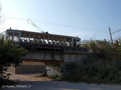 Фото дня: трамвайный мост в одесском Люстдорфе