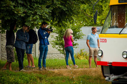 Одесский трамвай в Люстдорфе отмечает 110-летний юбилей (ФОТО)