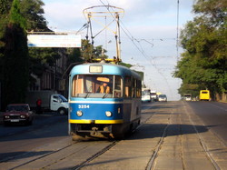 Одесские трамваи на Молдаванке: фото дня
