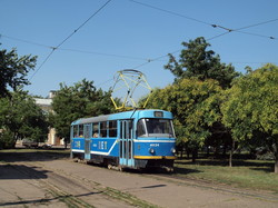 Одесские трамваи на Молдаванке: фото дня