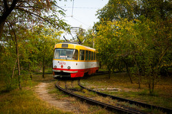 Как работает одесский трамвай на поселке Котовского и в Лузановке (ФОТО)
