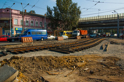 Движение трамваев на Пересыпи возобновится к 7 октября (ФОТО)