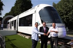 В Тель-Авиве презентовали макет будущего скоростного трамвая