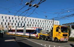 Фото дня: как в Зальцбурге испытывают трехсекционные троллейбусы