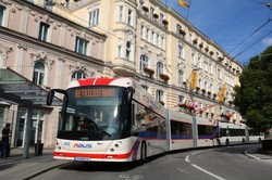 Фото дня: как в Зальцбурге испытывают трехсекционные троллейбусы
