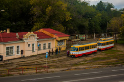 Одесские трамваи снова ходят от Пересыпского моста на поселок Котовского (ФОТО)