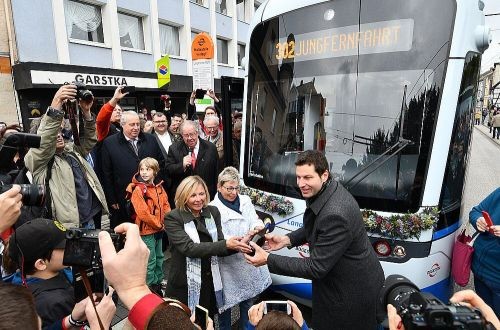 В немецком городе Бохум 7 октября открыли восточное расширение трамвайной сети